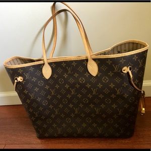 Authentic Louis Vuitton Neverfull GM Monogram